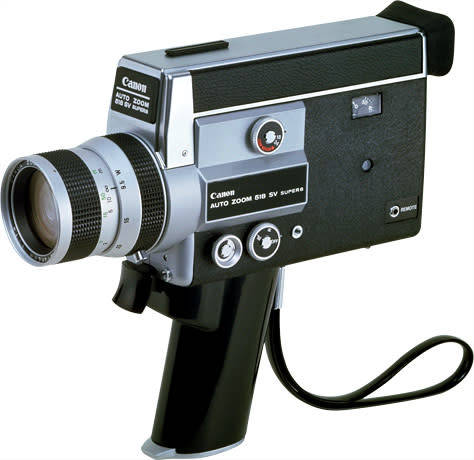 Canon 518 Super 8 Movie Camera and film