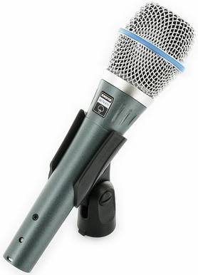 SHURE BETA 87A MICROPHONE Professional Vocal Condenser Supercardioid