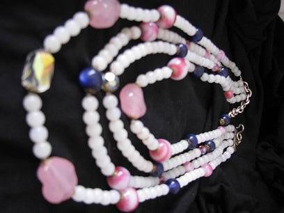 VINTAGE ITALIAN GLASS NECKLACE