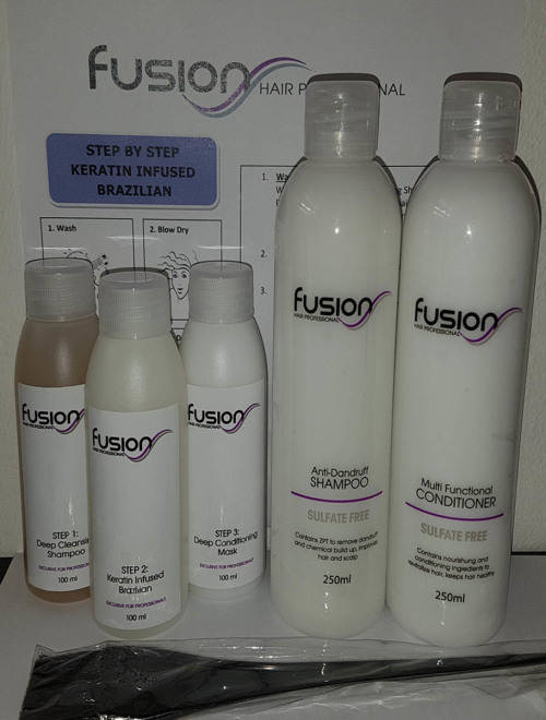 Keratin Infused Brazilian 50ml Kit + Sulfate Free Aftercare