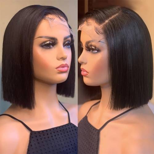 10 inch 3 part PERUVIAN lace wig GR12A