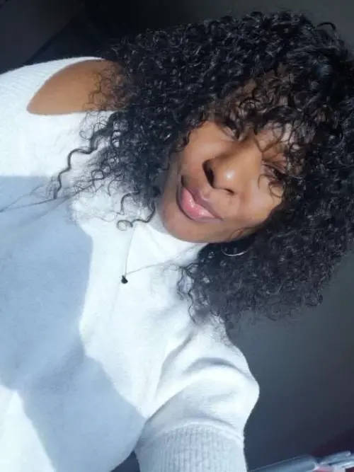 10 inch curly peruvian fringe bob wig SPECIAL