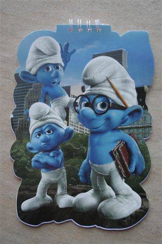 Smurf Notebook, 13x19cm