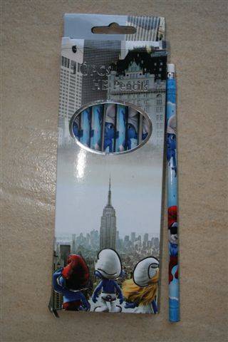 Smurf HB pencils 10 per pack