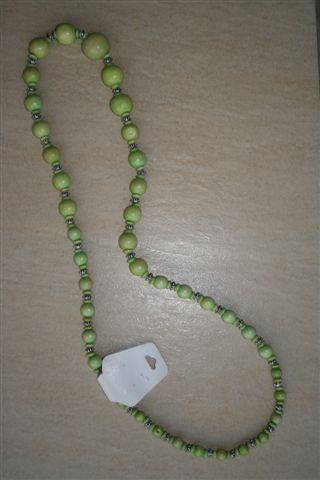 Wooden necklace