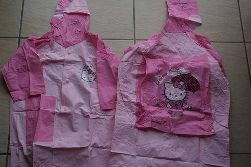 Hello Kitty Raincoat Medium  2-4 years