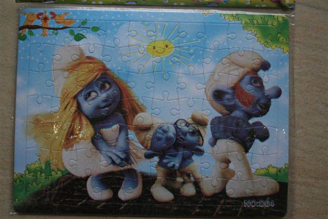 Smurf puzzle