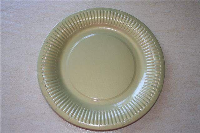 200 Gold paper plates Special order