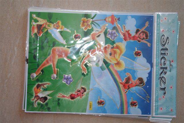 Tinkerbel sticker sheet
