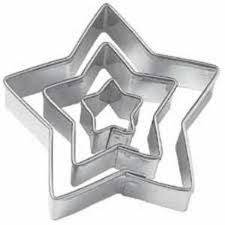 Star fondant/ cookie cutter (3 per set)