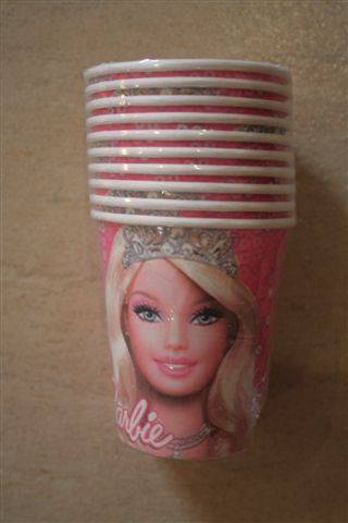 BArbie party paper cups