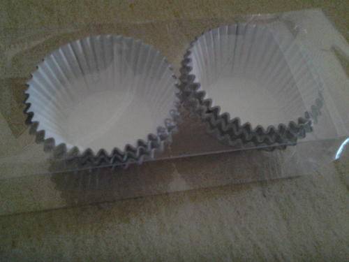 Fancy Muffin/cupcake Holder silver 90 per pack