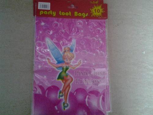 Tinkerbel loot bags (10)