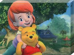 Winnie the pooh canvas 30x40cm