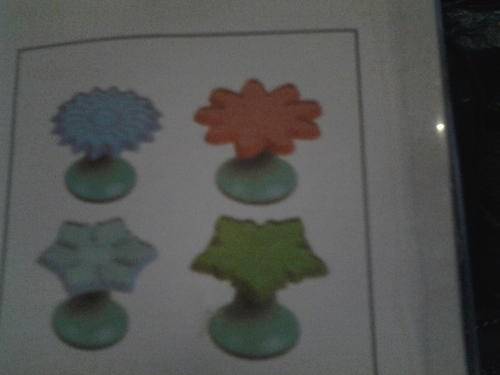 Flower Fondant plunger Cutter set of 4
