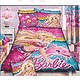Barbie mermaid unlined curtain, one drop per pack