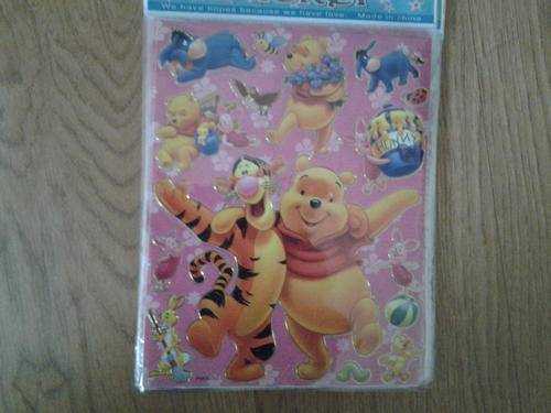 Winnie the pooh sticker sheet