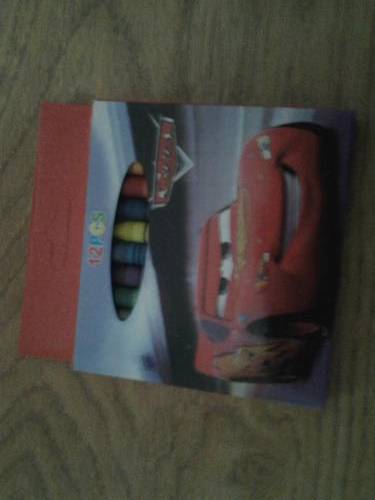 Cars mcqueen small wax crayons, perfect for party favor