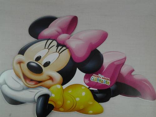 Minnie mouse cardboard cut out, perfect for party decor or bedroom,  +-20cm