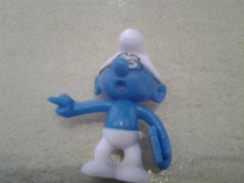 smurf figurine 5cm, perfect for caketopper