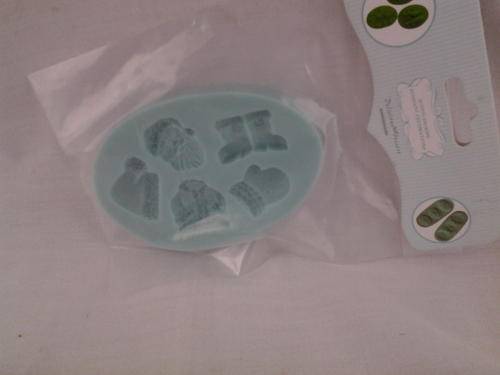 Christmas Silicone fondant / sugarpaste mould