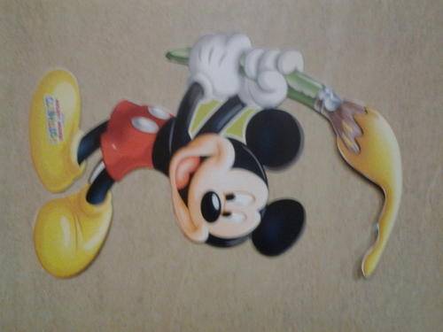 Mickey mouse cardboard cut out, perfect for party decor or bedroom,  +-20cm