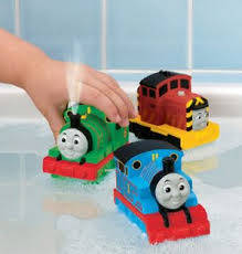Fisher price thomas and friends bathtub squirters, perfect for cake toppers