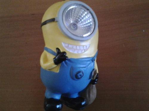 Despicable me Minion figurine, 13cm, solar light