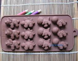 silicone mould wild dino