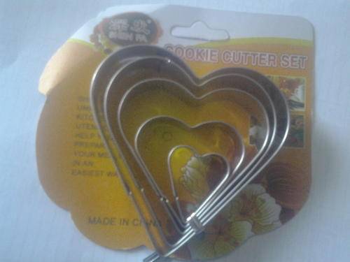 Metal Fondant Heart cutters, cut fun shapes from rolled fondant