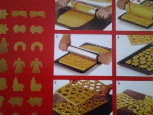 christmas cookie cutter press SOLID