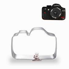 Camera  cookie cutter metal, 7.5x5cm