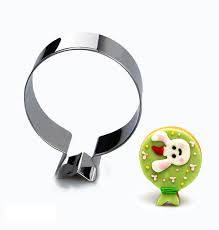 Balloon cookie cutter metal, 8.5x6cm