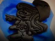 Smurfette  silicone mould 5cm, for fondant or Choclate