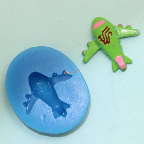 Plane silicone mould, for choclate or fondant, size of mould 5x4cm