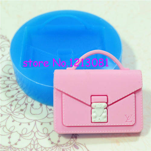 Handbag silicone mould, for choclate or fondant, size of mould 4.5cm