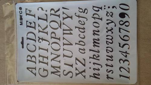 Alphabet cake stencils for cakes