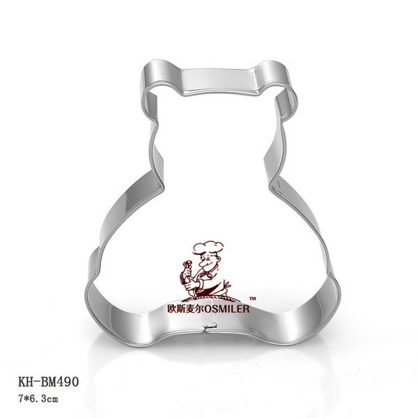 Bear cookie cutter metal, 7x6.5cm