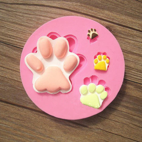 Silicone fondant Paws mould. moud size 9cm