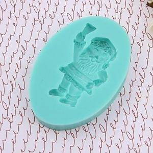 Father Christmas Silicone mould, size of mould 6x7.5