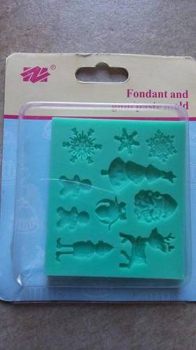 Silicone fondant Christmas