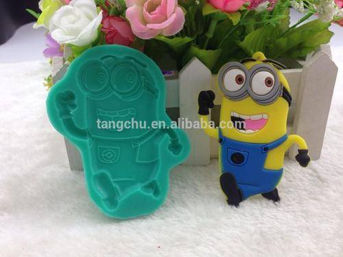 Minion silicone mould, for choclate or fondant, size of mould 7x6cm