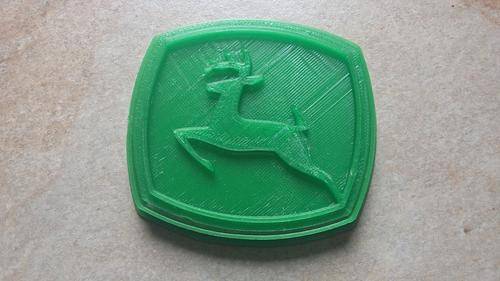John Deere cookie cutter, 7.5x7cm
