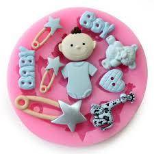 Baby shower fondant  mould