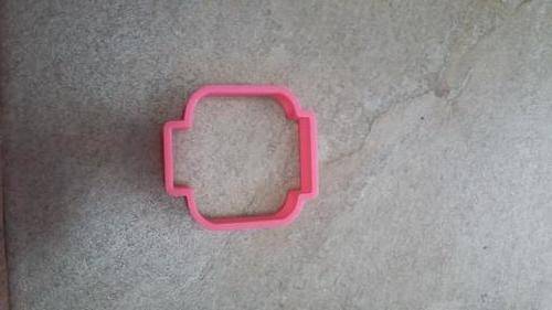 Lego head  fondant cutter, 4.5x4cm