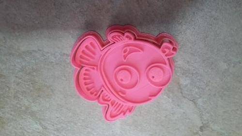 NEMO  fondant cutter, 8x8cm