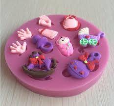 Baby shower silicone mould, for choclate or fondant, size of mould 8cm