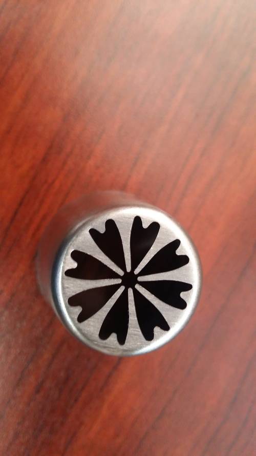 large Russian cake decorating metal nozzle, z,  Was R35 now R22