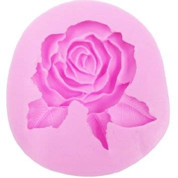 Silicone fondant mould. Rose 6x6cm