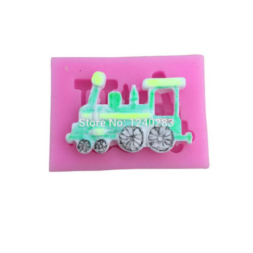 Train silicone fondant mould. 5x3cm